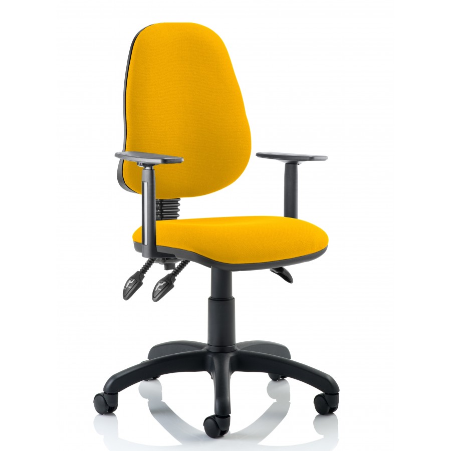 Eclipse Bespoke 3 Lever Fabric Operator Chair